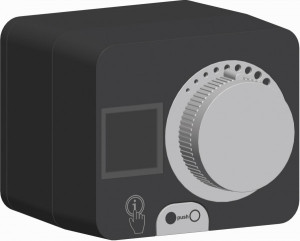 PAW Konst Temp Regl PKR6 230 V, 6 Nm, 120 s/90 2 m Kbl, Rastmont 3-Punkt Reglg