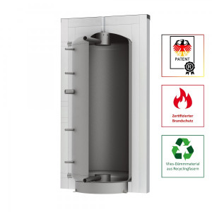 Solarbayer Schichtleit-Pufferspeicher SLS-2200-Plus, patentiertes SLS-System