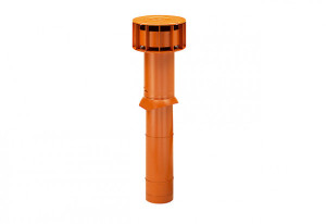MAICO Dachdurchf&uuml;hrung DF 125 T Terracotta, f&uuml;r Anschluss DN125