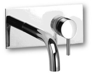 Herzbach Fertigmontage Set Nano f&uuml;r Waschtisch, Auslauf 160mm chr