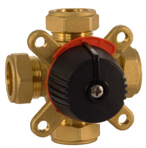 LK Armatur LK 830 bivalenter 4-Wege Mischer 28mm Kvs 6,3