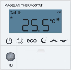 blossom-ic Funk-Raumthermostat Magelan zur Kesselsteuerung