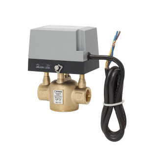 ESBE 2-Wege Zonenventil ZRS224 DN32, Kvs10, G1.1/4", 230VAC, 2-Pkt.