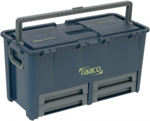Werkzeugkoffer Raaco Compact 62 blau B621xT311xH322 mm
