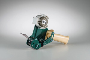 EMPUR PUR-THERM Handabroller f&uuml;r Kunststoff- Klebeband, Kerndurchmesser 75mm