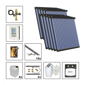 Solarbayer CPC NERO Solarpaket 10 - Z Fl&auml;che m2: Brutto 32,60 / Apertur 28,30