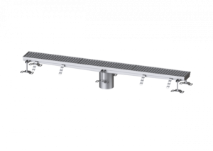 KESSEL Kastenrinne Ferrofix ohne Klebeflansch, 153 x 1511 mm