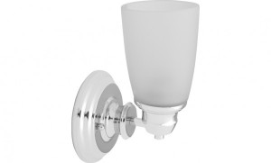AS Wandleuchte MS verchromt / Opalglas Serie 8000, max 50 Watt/240V