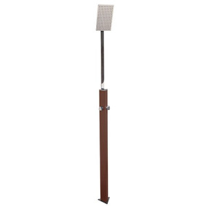 ewuaqua iWater Aquapoint Gartendusche bronze Premium Gartendusche aus Aluminium