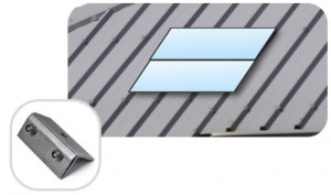 Thermic Energy Montagepaket 2er Grundset f&uuml;r FK253 waagrecht Blechfalz 30Grad