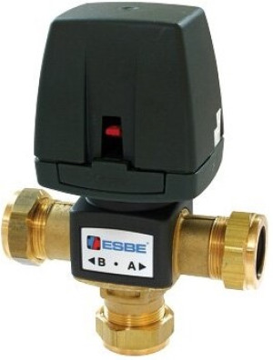 Junkers Bosch Umschaltventil WWV28 1 28mm, Warmwasser, mit Motor