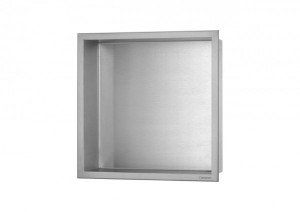 ESS Wandnische BOX 10 Edelstahl Rahmen Edelstahl geb&uuml;rstet, 300x300x100