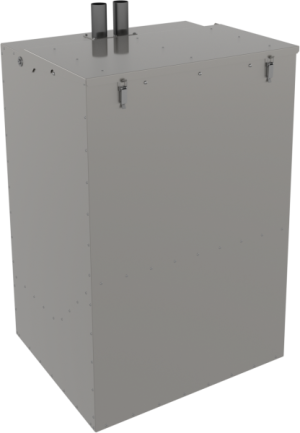 ETA Pelletslagerbehaelter nebenstehend 210kg / 0,325m3 mit Sauganschluss DN50