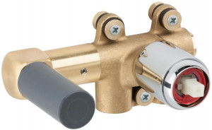 Herzbach Universal Einbauk&ouml;rper Logic f FM Set Waschtisch Wandmont. chr