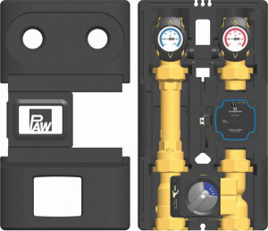PAW CoolBloC C34 DN 32 3 Weg H-Misch m Byp, Mot SR5, therm getrennt GF UPM3K Hy