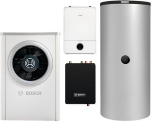 Junkers Bosch WP Paket Compress 7000i AW CS715, CS7000iAW 13 ORE, 11 kW, PS 9...