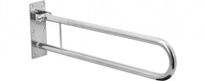 AS Klappgriff in B&uuml;gelform Edelstahl L&auml;nge: 500 mm / Platte: 100 x 280 mm