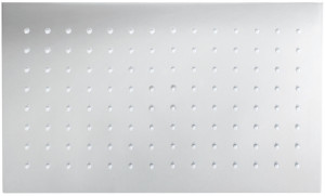 Herzbach Regenbrause LIVING SPA oval 450x330mm chr