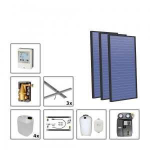 Solarbayer Plus AL Solarpaket 3 - Stock Fl&auml;che m2: Brutto 8,58 / Apertur 8,08