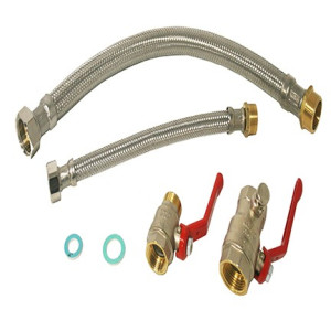 ewuaqua iWater Anschl.-Set DoubleSplit 9-XX u. 14-XX Anschluss-Set TW- und Dr...