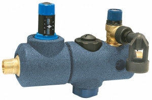 SYR Sicherheitsgruppe 25 Plus DN 20, G3/4 10bar rohgelb