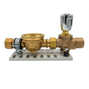 DELTAMESS Wasserz&auml;hler-Traverse, TKS 3/4 IG Rotguss