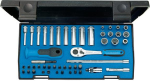 Steckschl&uuml;ssel-Satz 1/4" 20LMU-10 49-teilig in Kunststoffkassette Gedore