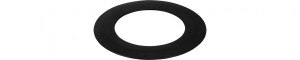 STEDO Flanschdichtung NBR-Stahl PN10-40 DN65, 77x127x4 mm DVGW