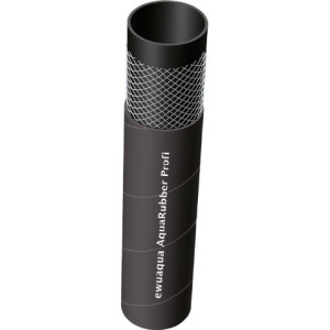 ewuaqua iWater AquaRubber Profi 1", 60 m Wasser- und Reinigungsschlauch