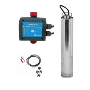 ewuaqua iWater TopPress 3-60 4" Tauchdruckpumpe Kombipaket