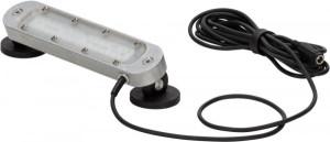 LED-Maschinenleuchte Lichtleiste 202mm 600Lumen schwenkbar Bauer + B&ouml;cker