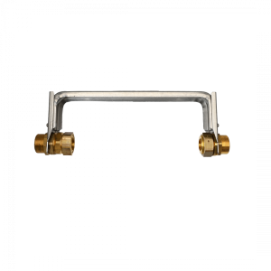 DELTAMESS Wasserz&auml;hler-Anschlussgarnitur, Q3 10 H (260 mm)