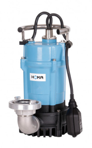 HOMA Baupumpe mit R&uuml;hrkopf mit Schwimmer HBPR504 WA