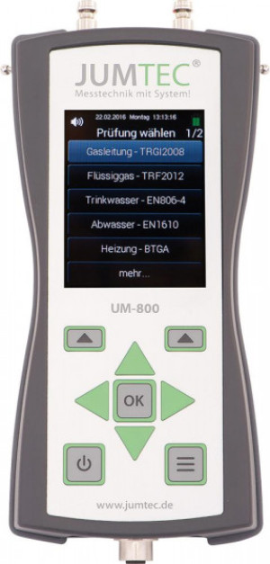 Universalmessger&auml;t UM-800f.Druck,Leckmenge,Ortung