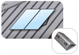 Thermic Energy Montagepaket 2er Grundset f&uuml;r FK253 Blechfalz 45Grad