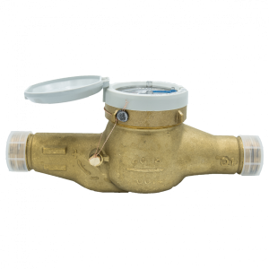 DELTAMESS Mehrstrahl-Hauswasserz&auml;hler, Fallrohr MNK 10 FR, 1 1/4, 260 mm, Q3 ...
