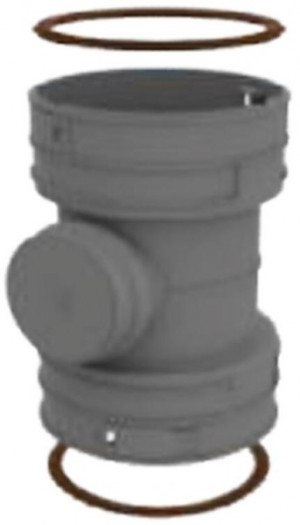 INTERDOMO PP Revisions T St&uuml;ck DN 130, flex