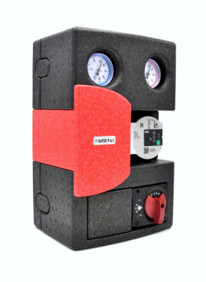 EnTEC P &amp; L DN25 Mischkreis - Festwertregelset thermostatisch elektrisch - WI...