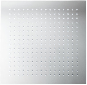 Herzbach Regenbrause LIVING SPA quadratisch 400x400mm chr