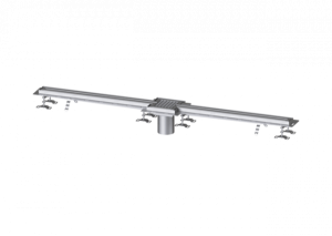 KESSEL Schlitzrinne Ferrofix Fliesenanschlusswinkel, 17x2000mm,mittig