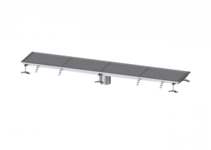 KESSEL Kastenrinne Ferrofix ohne Klebeflansch, 400 x 2050 mm