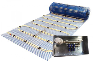 Jollytherm Warmwasserfu&szlig;bodenheizung Aquaheat Professional 7,5qm