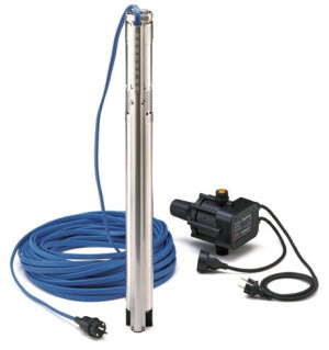 Grundfos Beregnungspaket mit Pumpe SQ 2 55