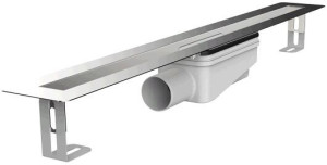 ACO Duschrinne ShowerDrain S DN 50, Einbauh&ouml;he 80 110mm 1500mm