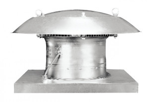 MAICO Axial-Dachventilator DZD 30/4 B horizontal ausblasend, D