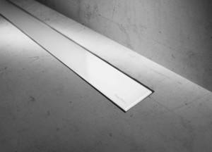 ESS Duschrinne Modulo Basic Glas Wei&szlig; 1100