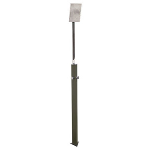 ewuaqua iWater Aquapoint Gartendusche gr&uuml;n Premium Gartendusche aus Aluminium