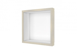 ESS Wandnische W-BOX Niche Wei&szlig; Rahmen: Oak - Weisgewaschen, 300x300x100