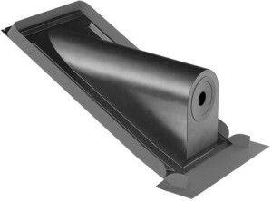 Junkers Bosch Dachgaube FC O60_80 f Dachneigung, d= 125mm 30 45 Gr