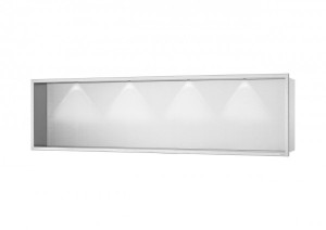 ESS Wandnische BOX 10 120x30x10, edelstahl